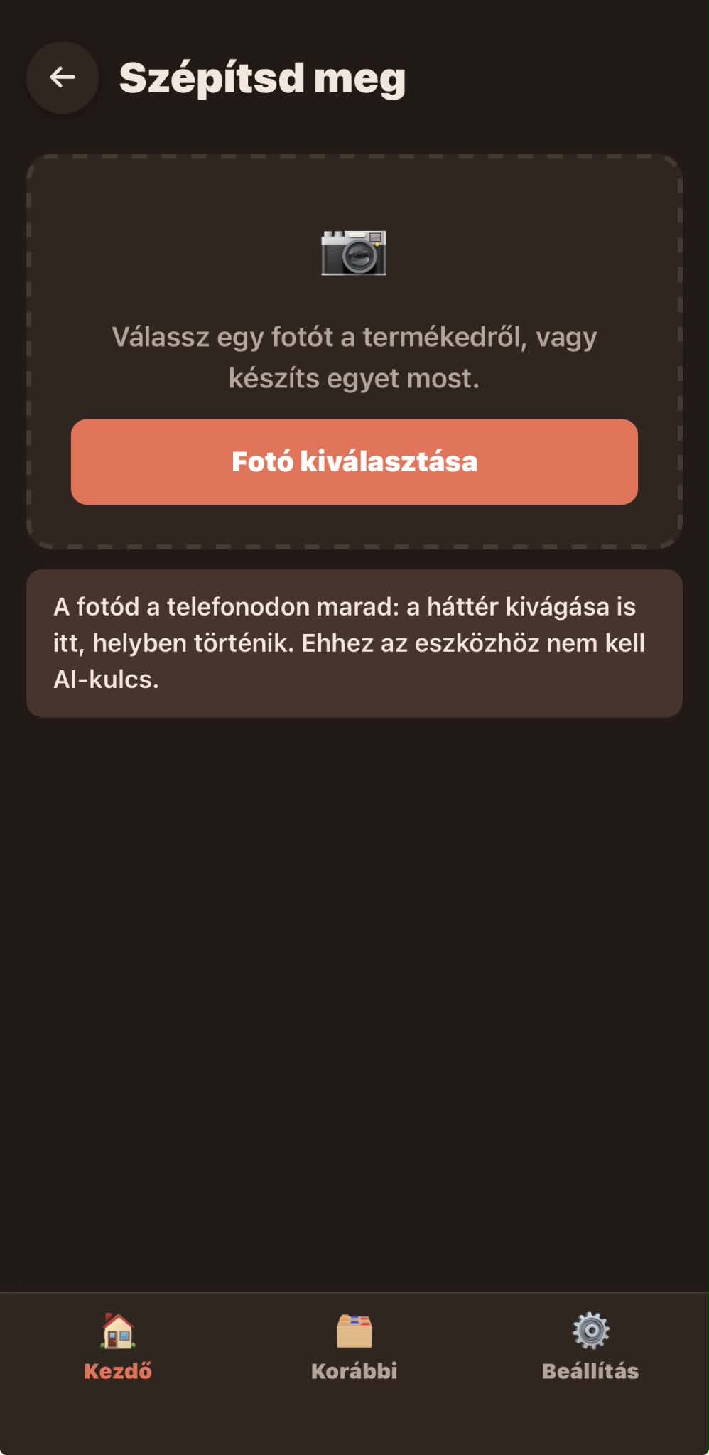 Szépítsd meg képernyő